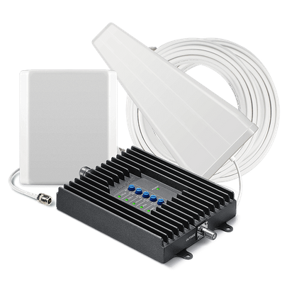 Fusion4Home Voice, Text & 4G LTE Cell Phone Signal Booster for Homes up to 4,000 sq ft
